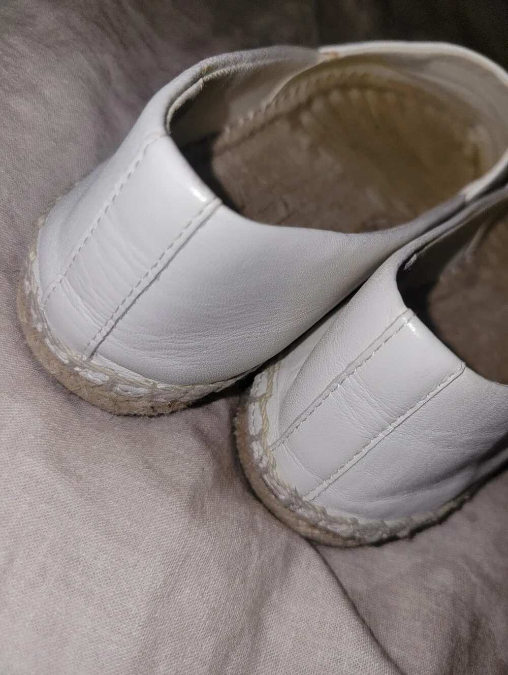 Tory Burch Colorblock Leather Toe Cap Espadrille Flats 6